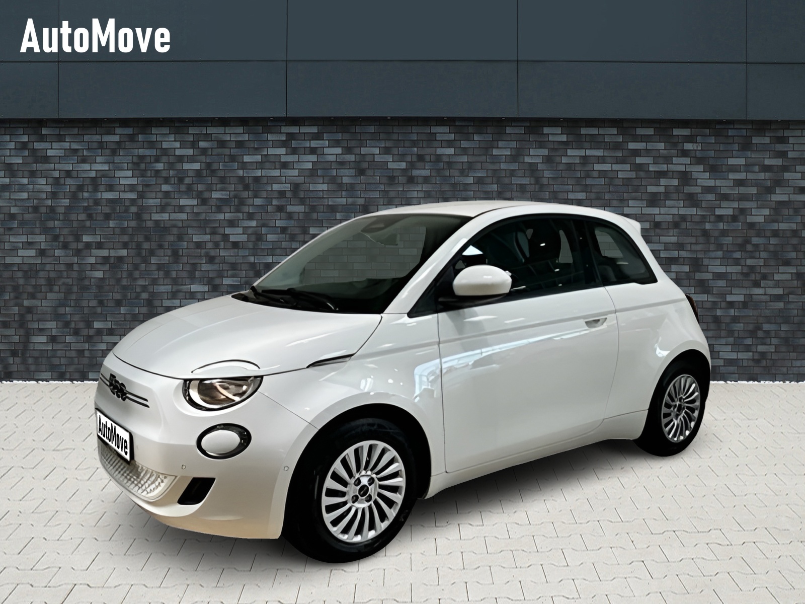 Lej Fiat 500e hos AutoMove - elbil udlejning fra 3.795 kr./md.