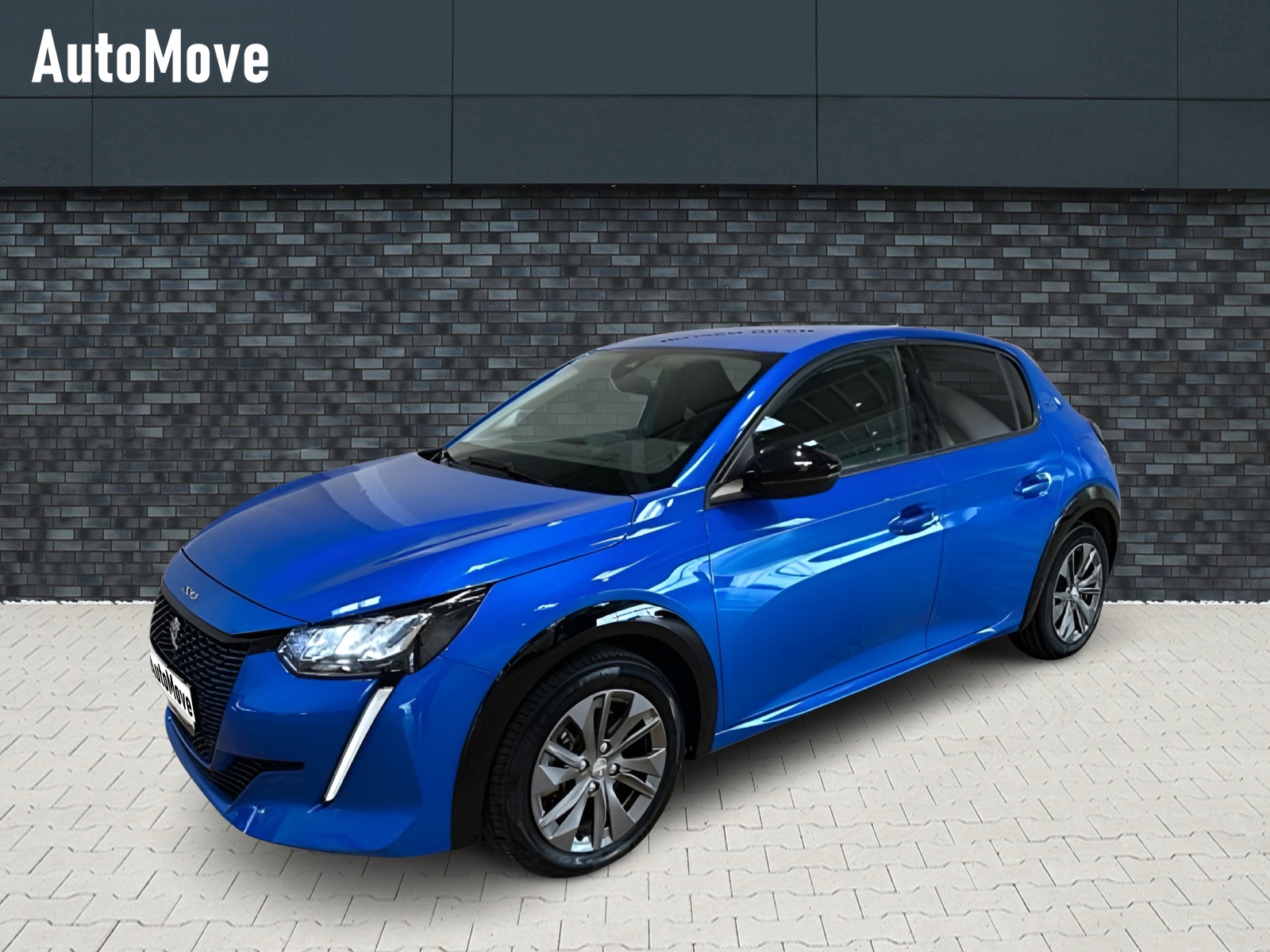 Lej Peugeot e-208 hos AutoMove - elbil udlejning fra 3.995 kr./md.